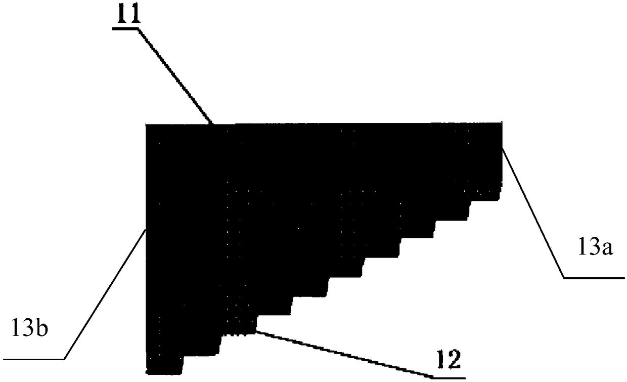 Ecological slope protection structure at two edges of highway and construction method thereof