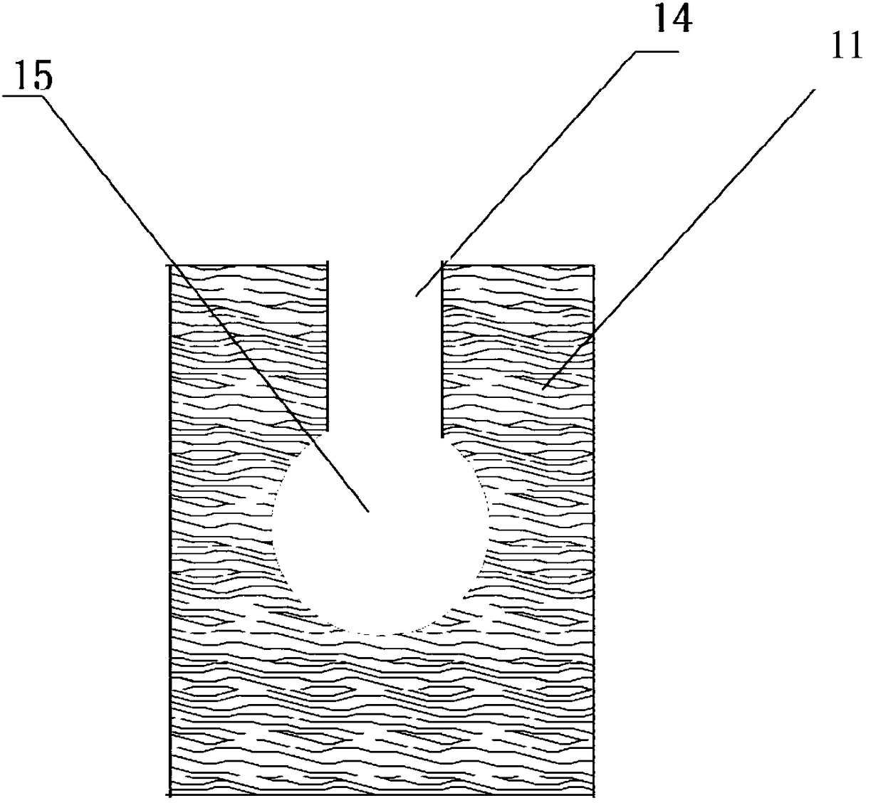 Ecological slope protection structure at two edges of highway and construction method thereof