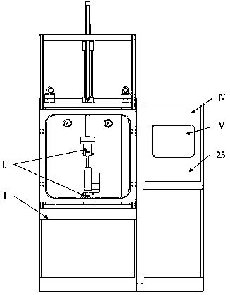 Hydraulic test table of electro-hydrostic actuator