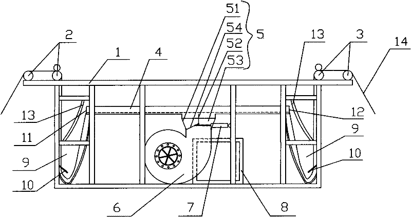 Air finishing machine