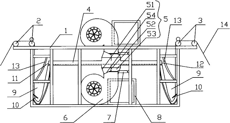 Air finishing machine