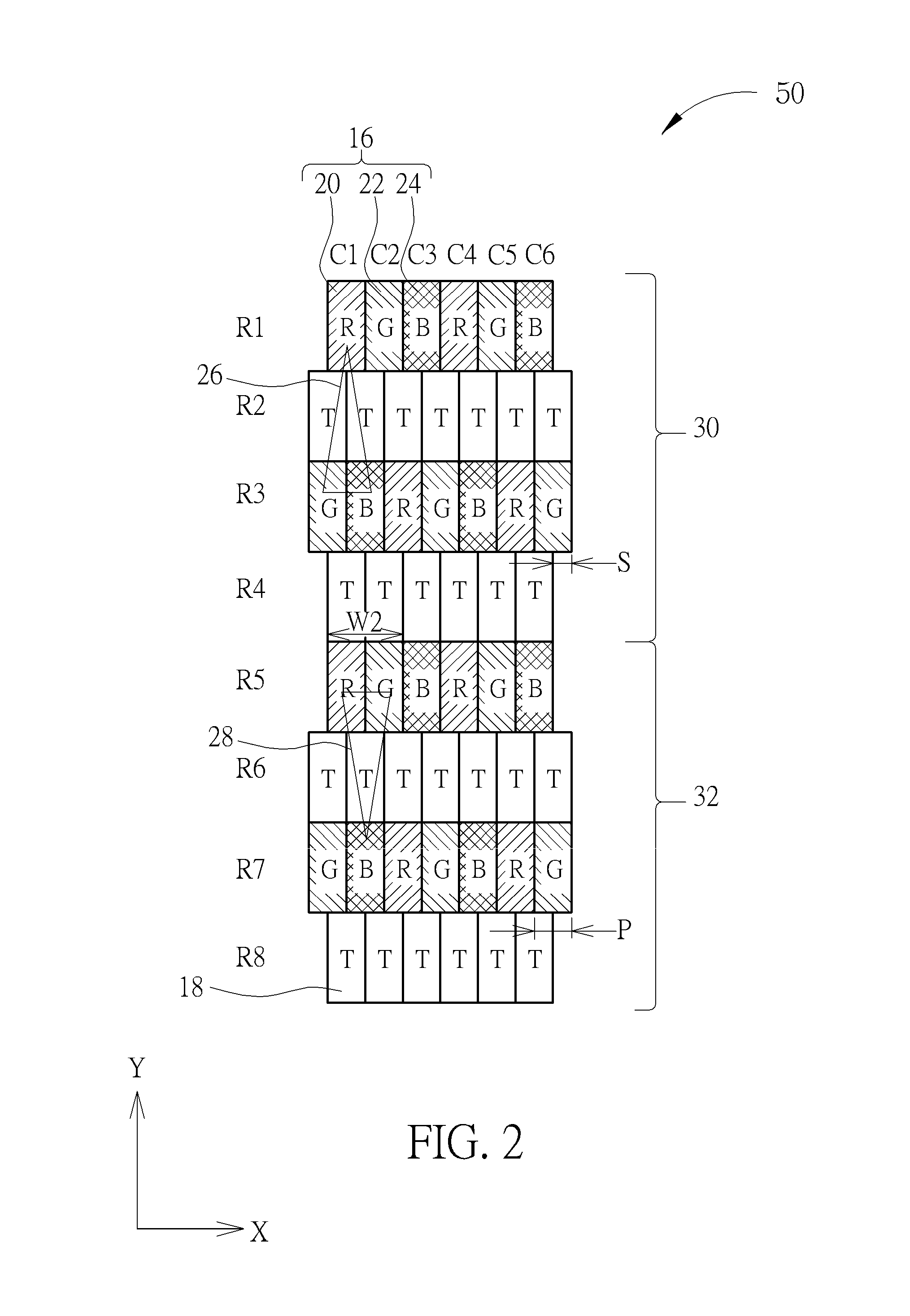 Transparent display device and transparent display panel