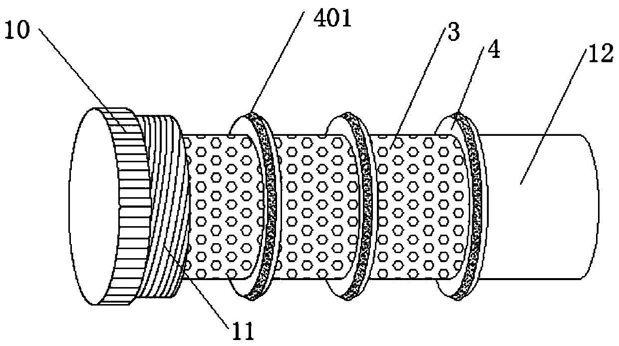 Air warming type trachea cannula