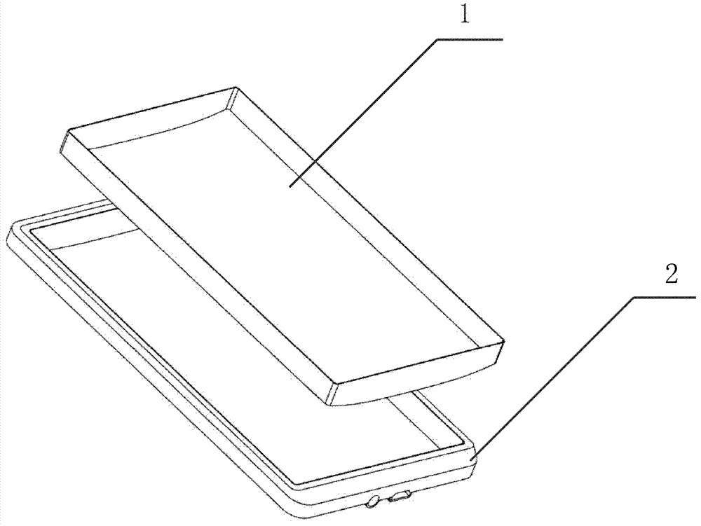 Bamboo cellphone shell with integral body