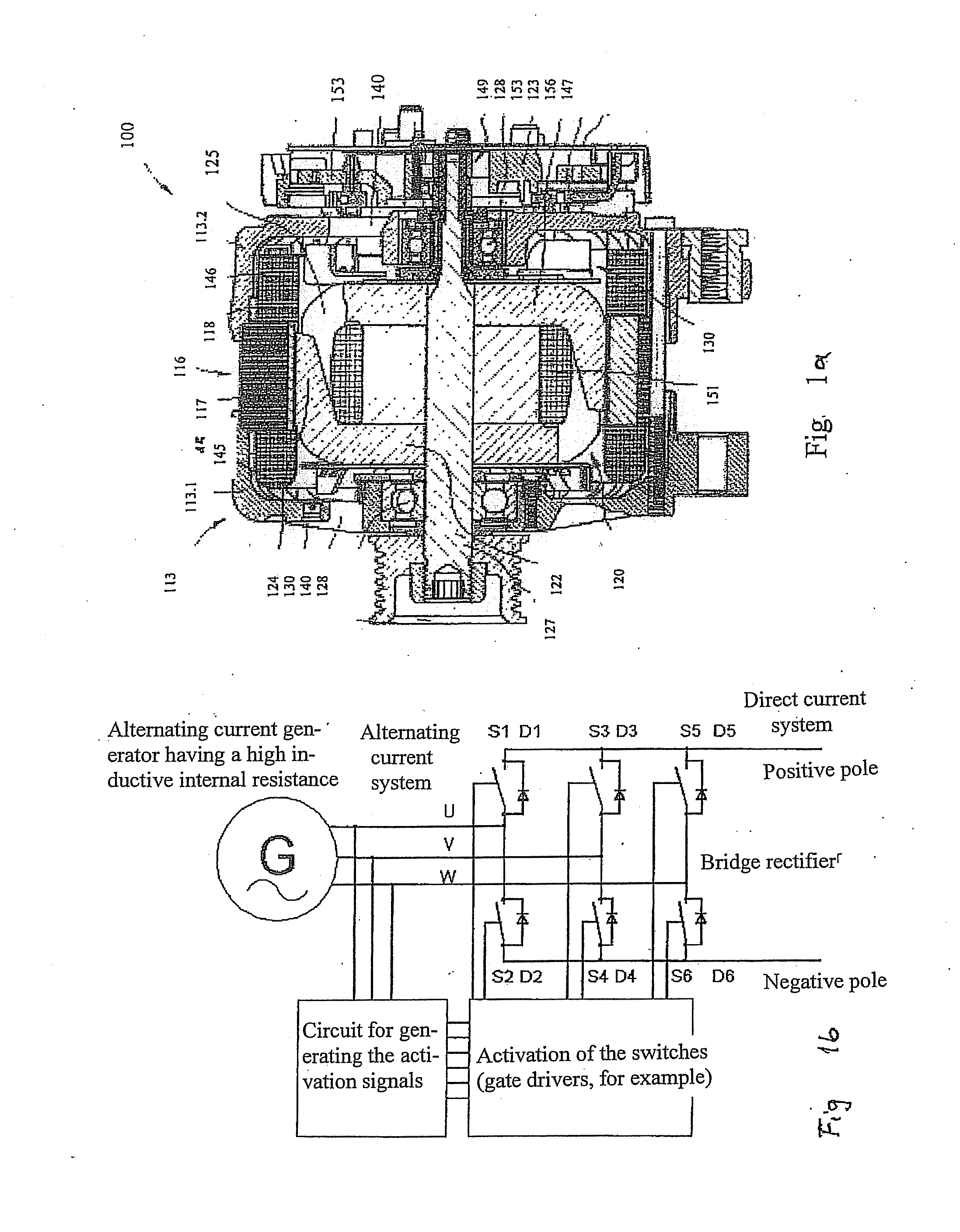 Activation of a synchronous rectifier