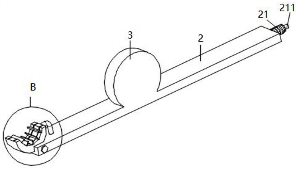 Storage battery charging clamp device