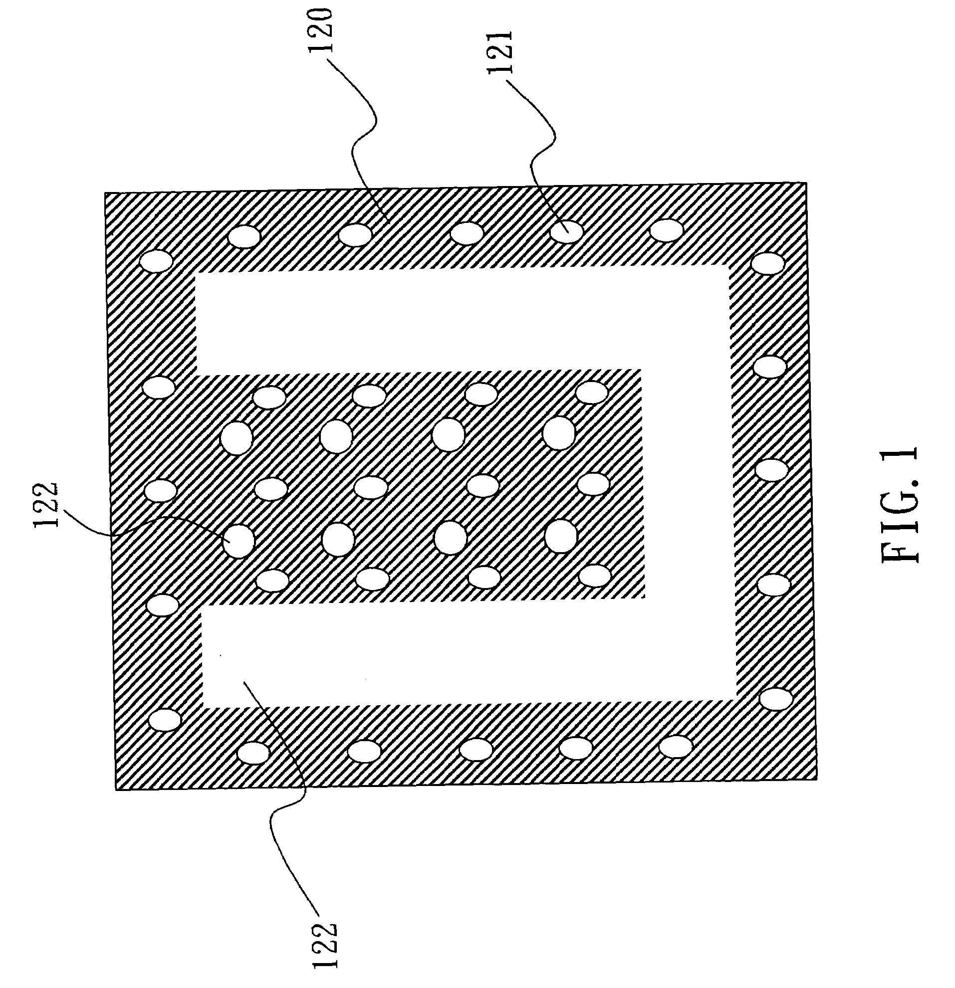 Structure of stacked inkjet head