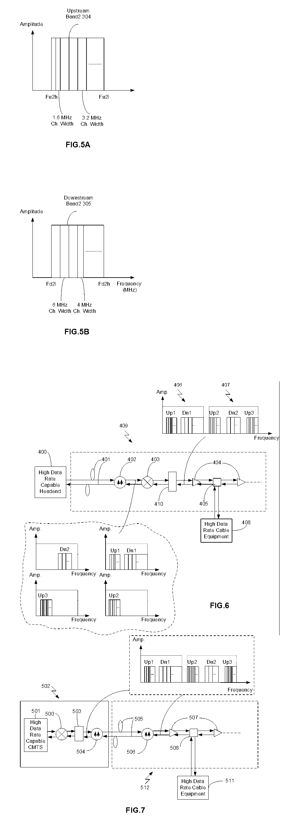 System and Method for Communication over a Network with Extended Frequency Range