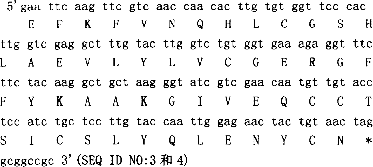 Novel process for genetic engineering preparation of insulin and insulin analogs