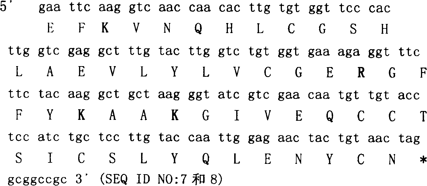 Novel process for genetic engineering preparation of insulin and insulin analogs