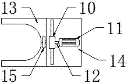 Water-cooled drilling machine slurry collecting device