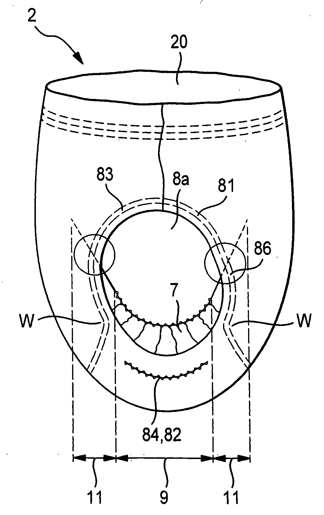 Pant-type disposable absorbent hygiene product