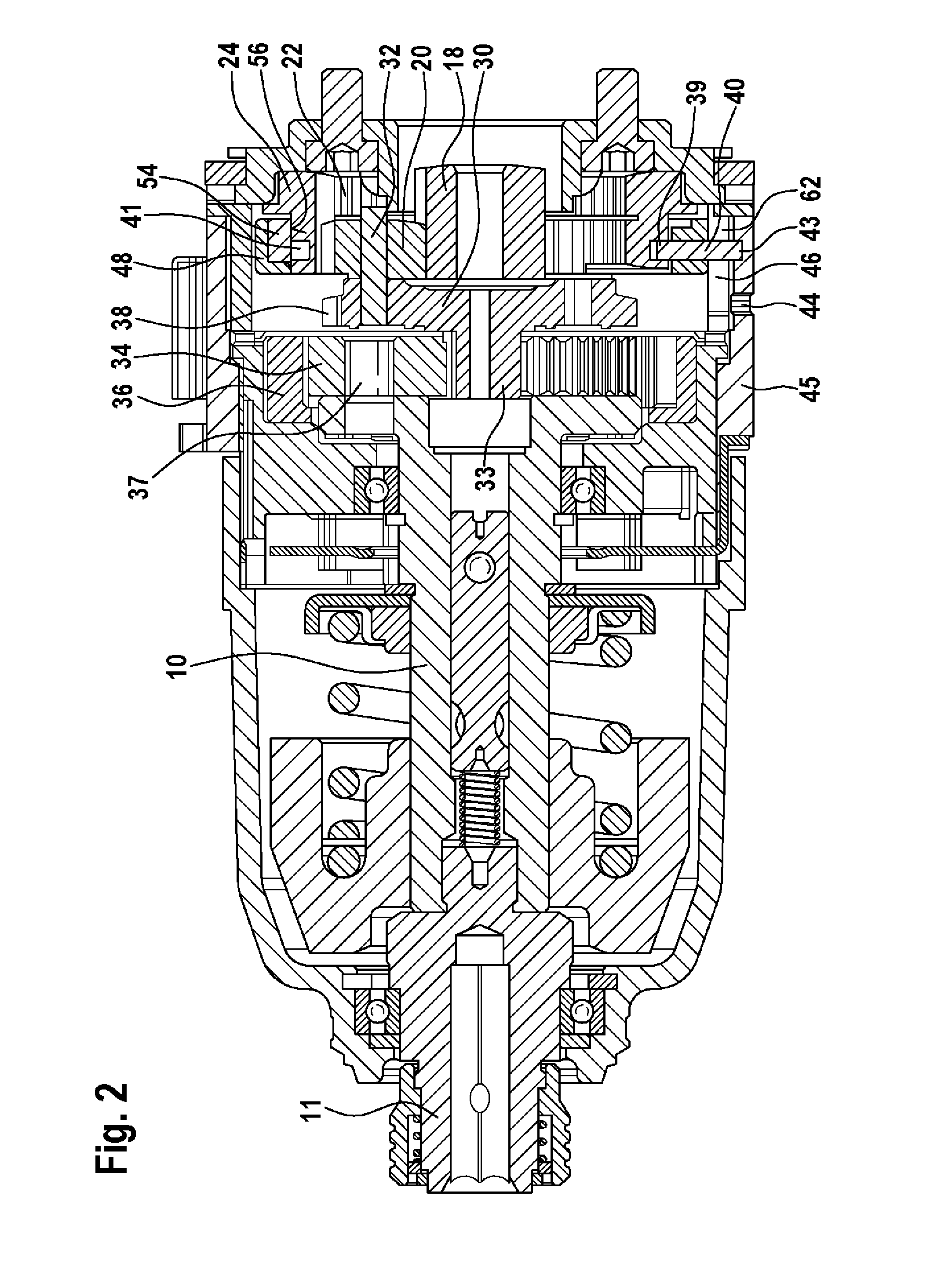 Rotary power tool operable in first speed mode and a second speed mode