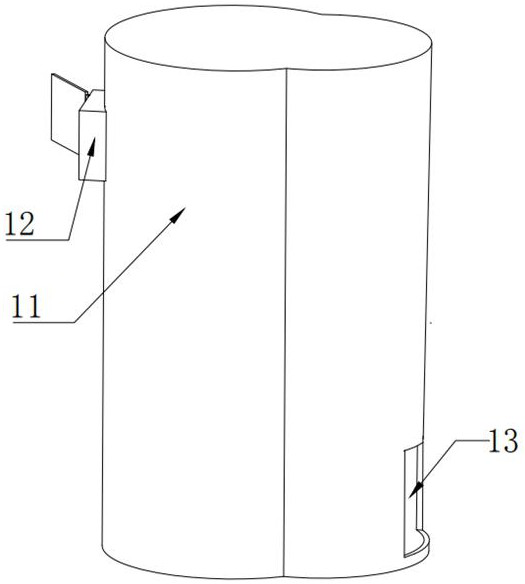 A waste recycling device for artificial leather