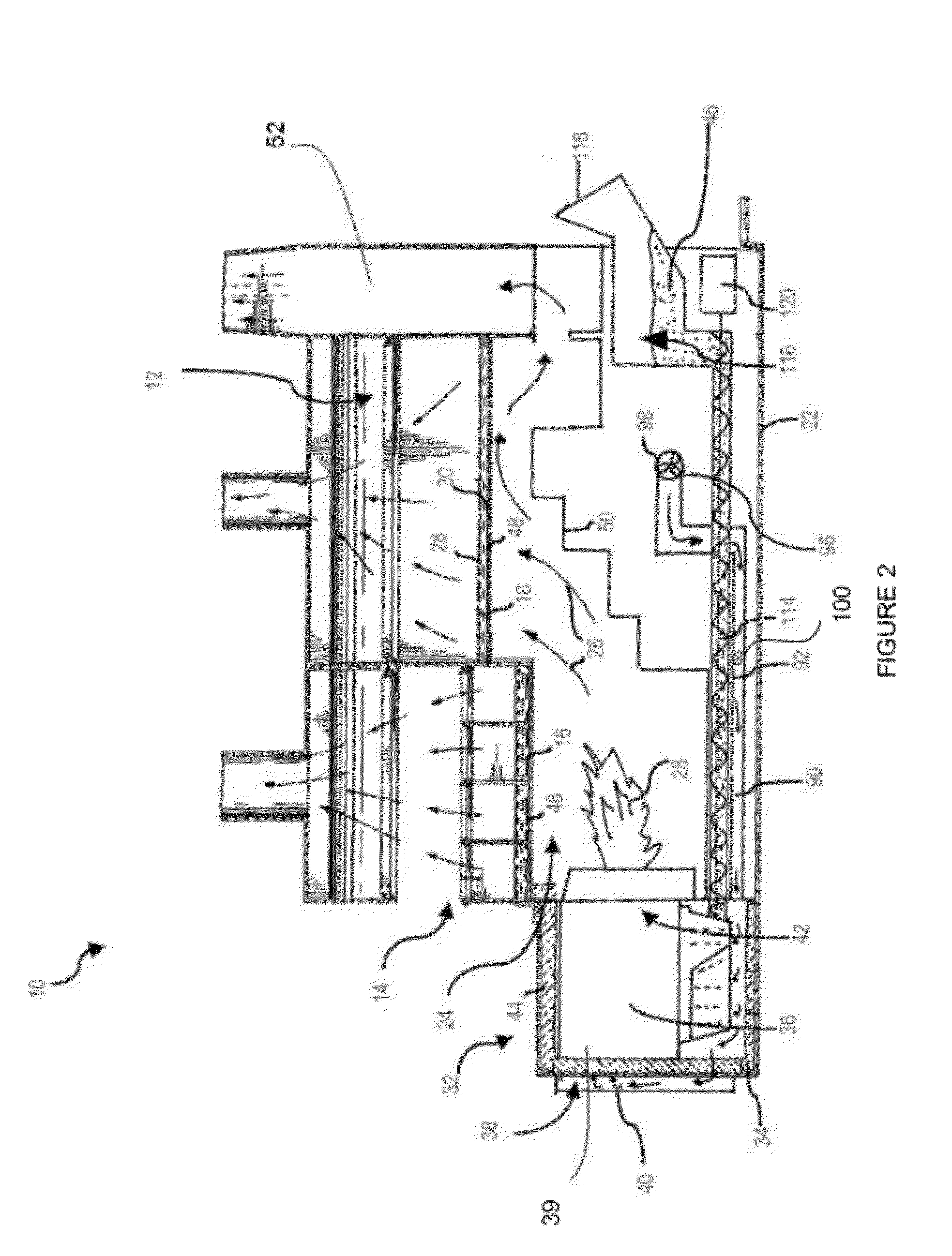 Maple syrup evaporator with biomass burner