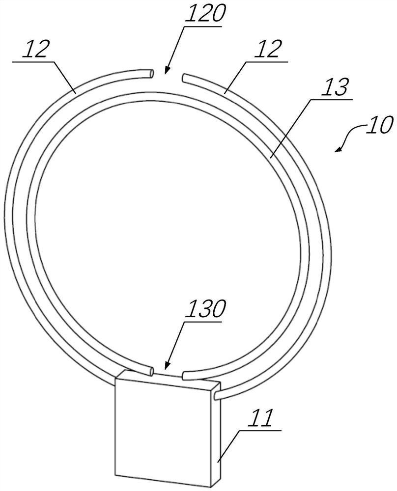 Receiving antenna assembly and magnetic resonance device