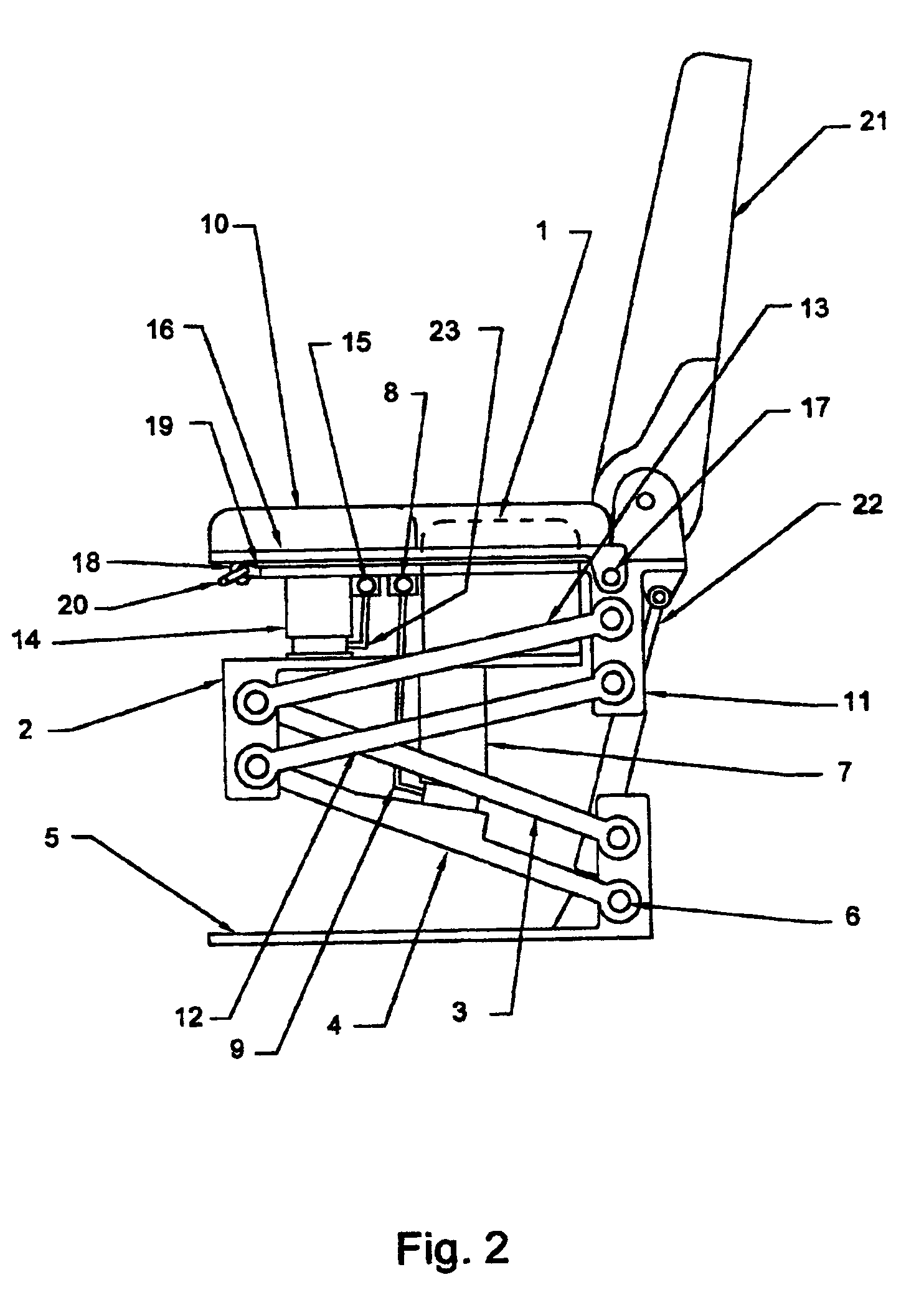 Vehicle seat with dual independently adjustable supports