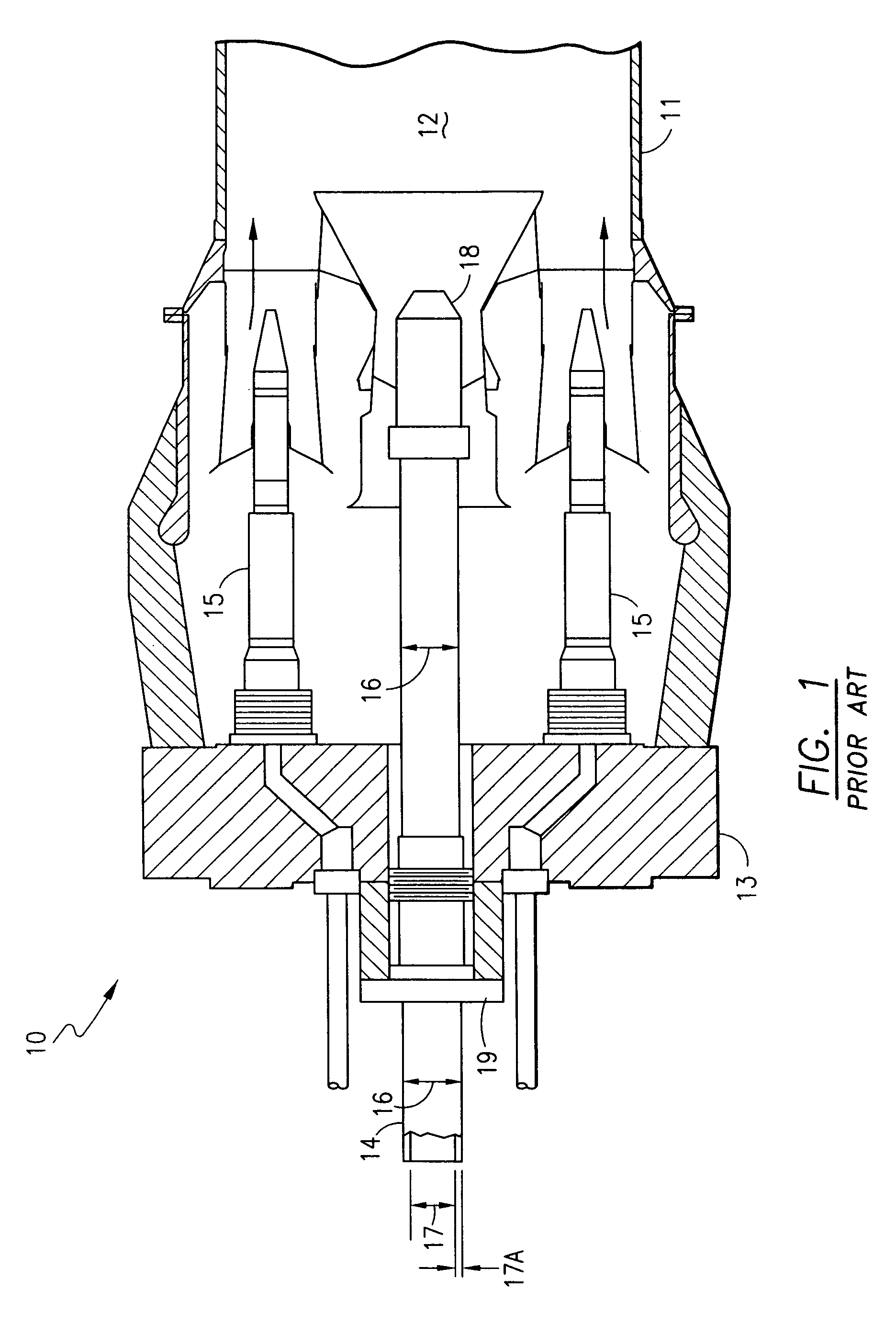 Gas turbine fuel pilot nozzle