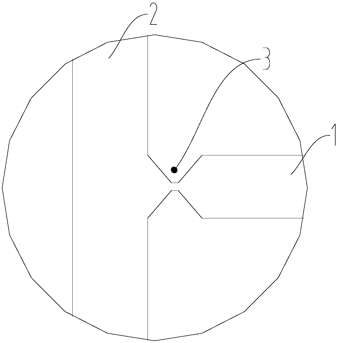 A kind of online welding method of circulating fan impeller