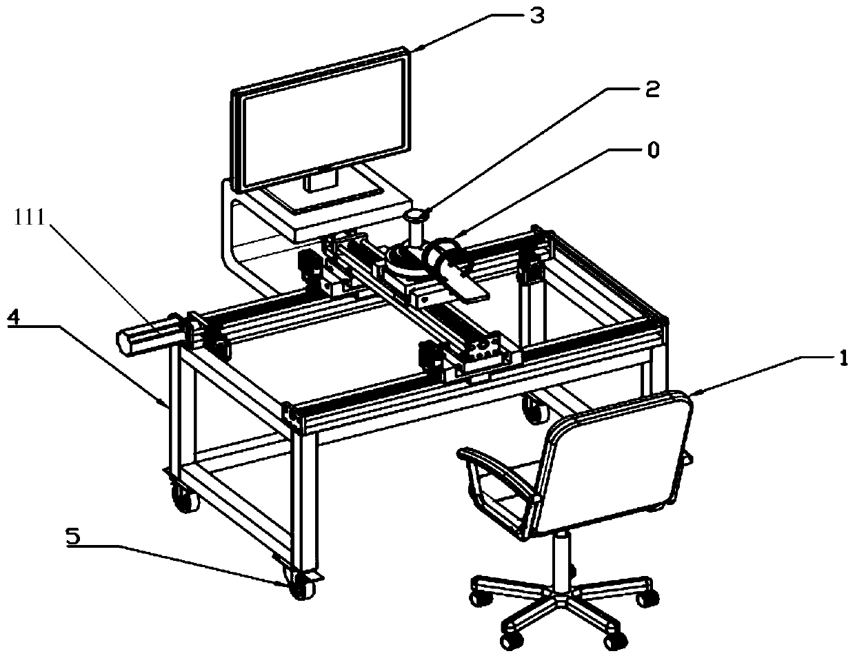 Desktop type upper limb rehabilitation robot and method for application thereof