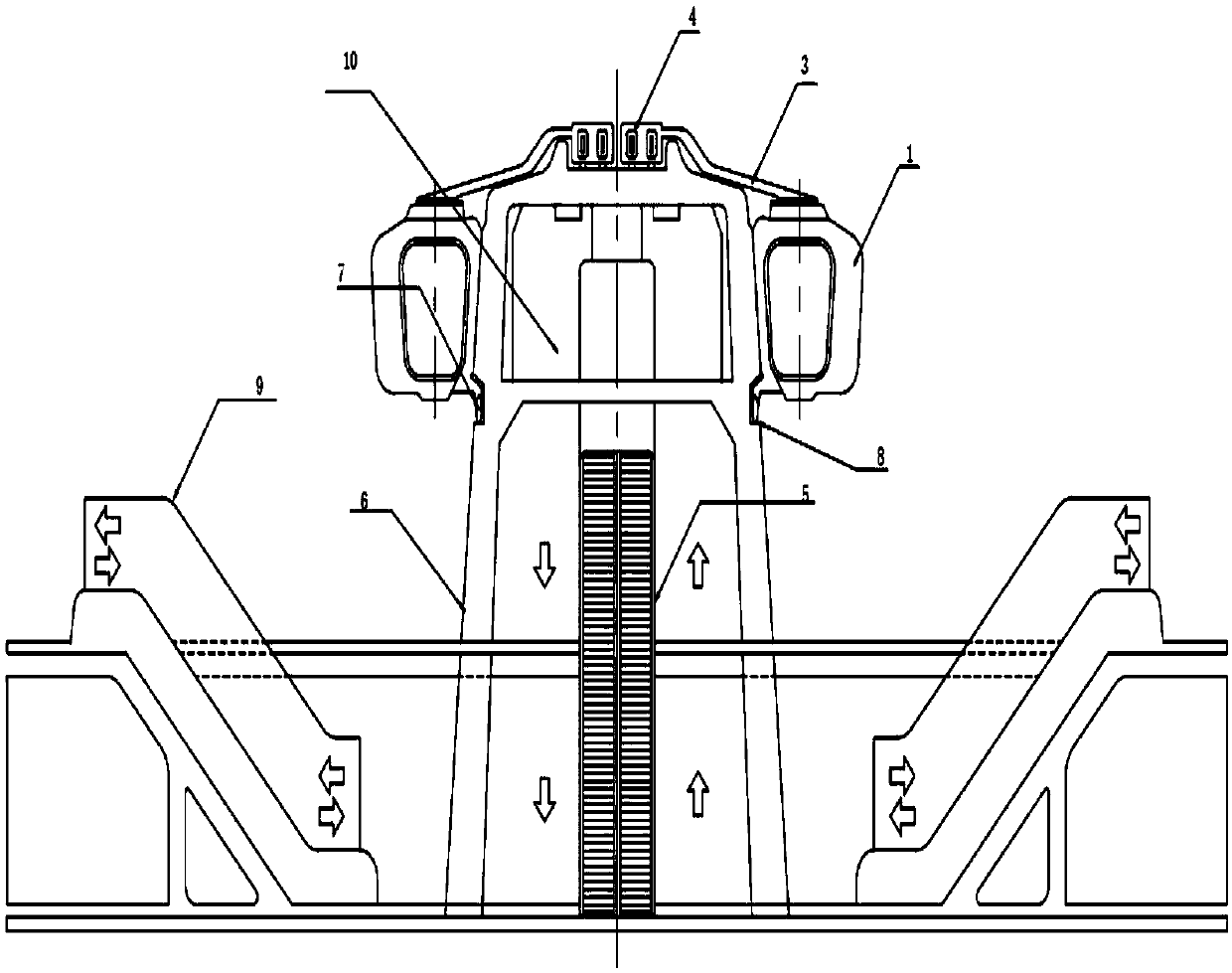 Three-dimensional traffic system