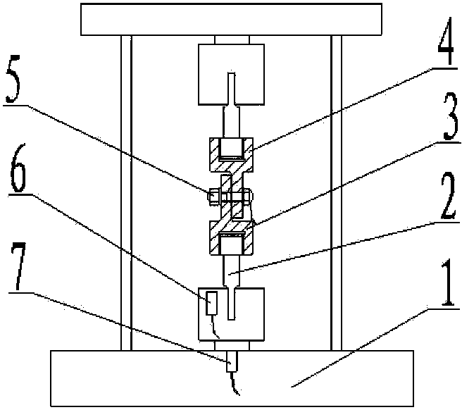 Method for testing bolt joint surface contact damping characteristics