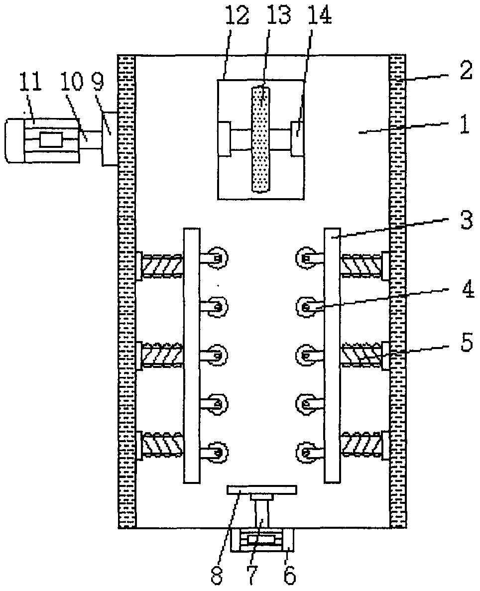 Cutting device for medium plate machining