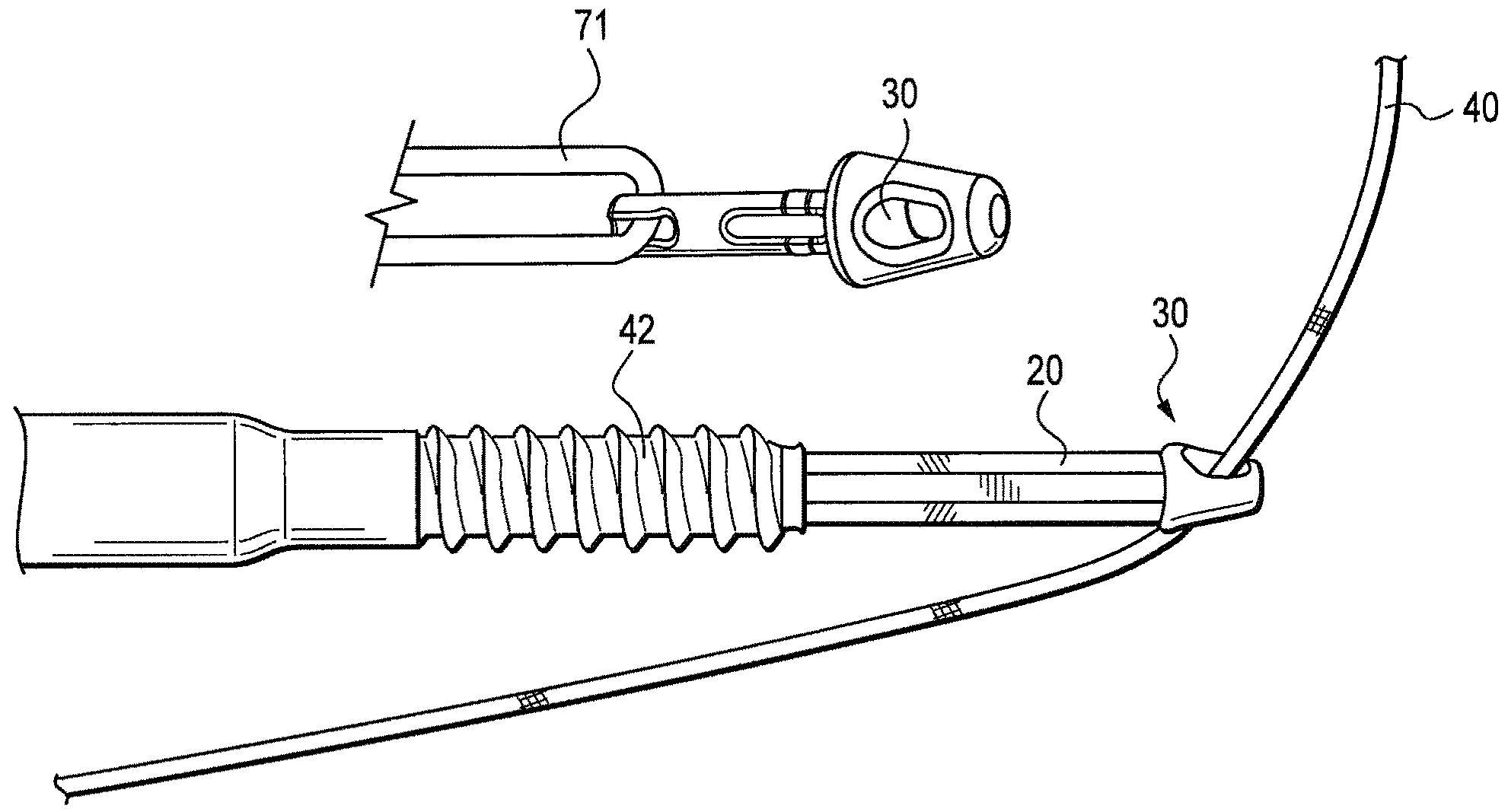 Swivel anchor for knotless fixation of tissue