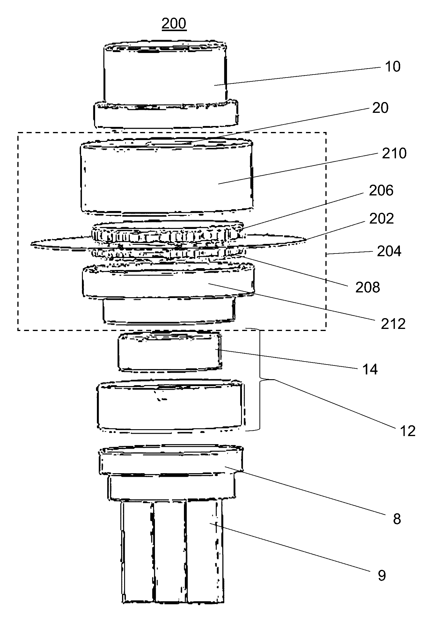 Magnetic valve assembly