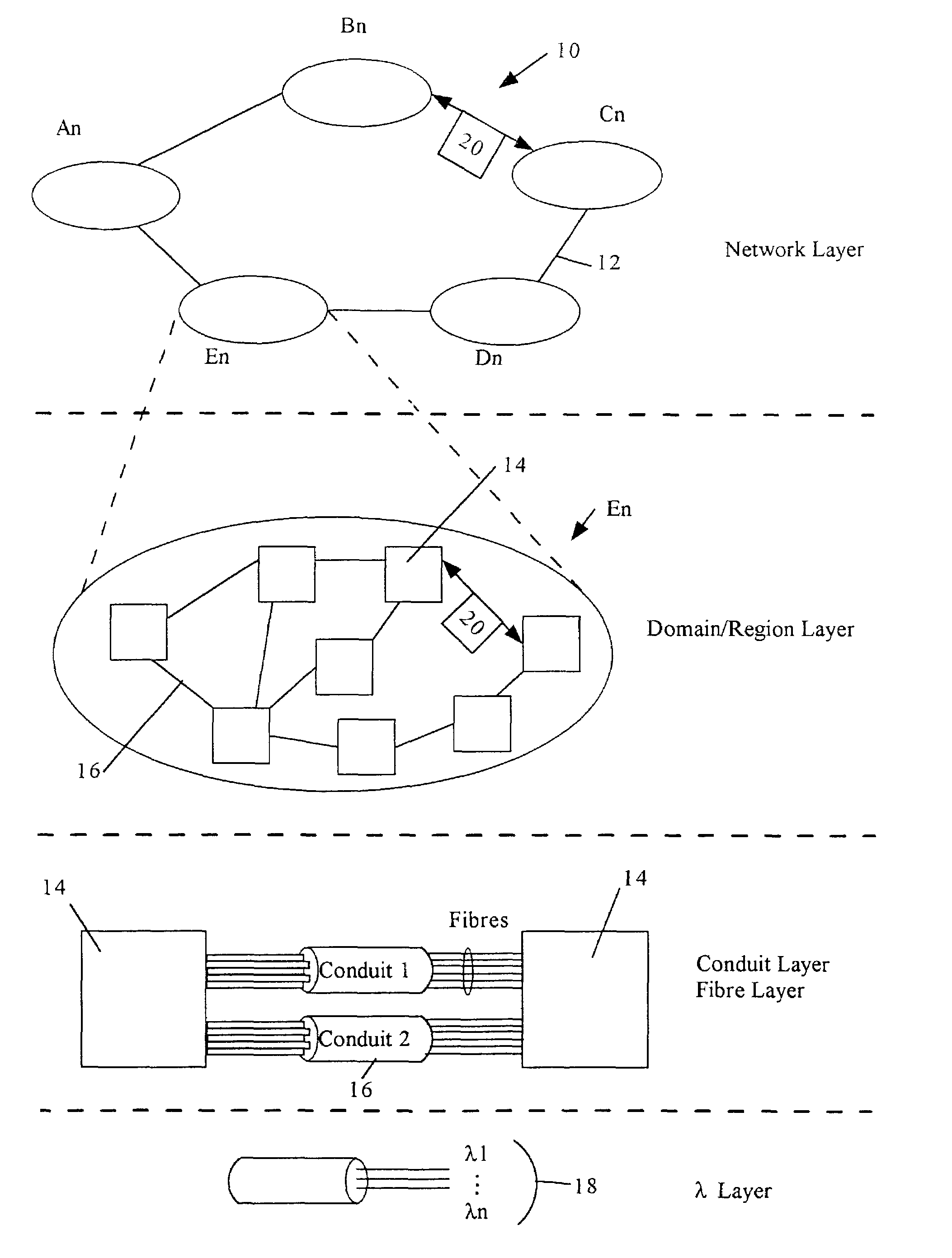 Constraint based routing with non-transitive exceptions