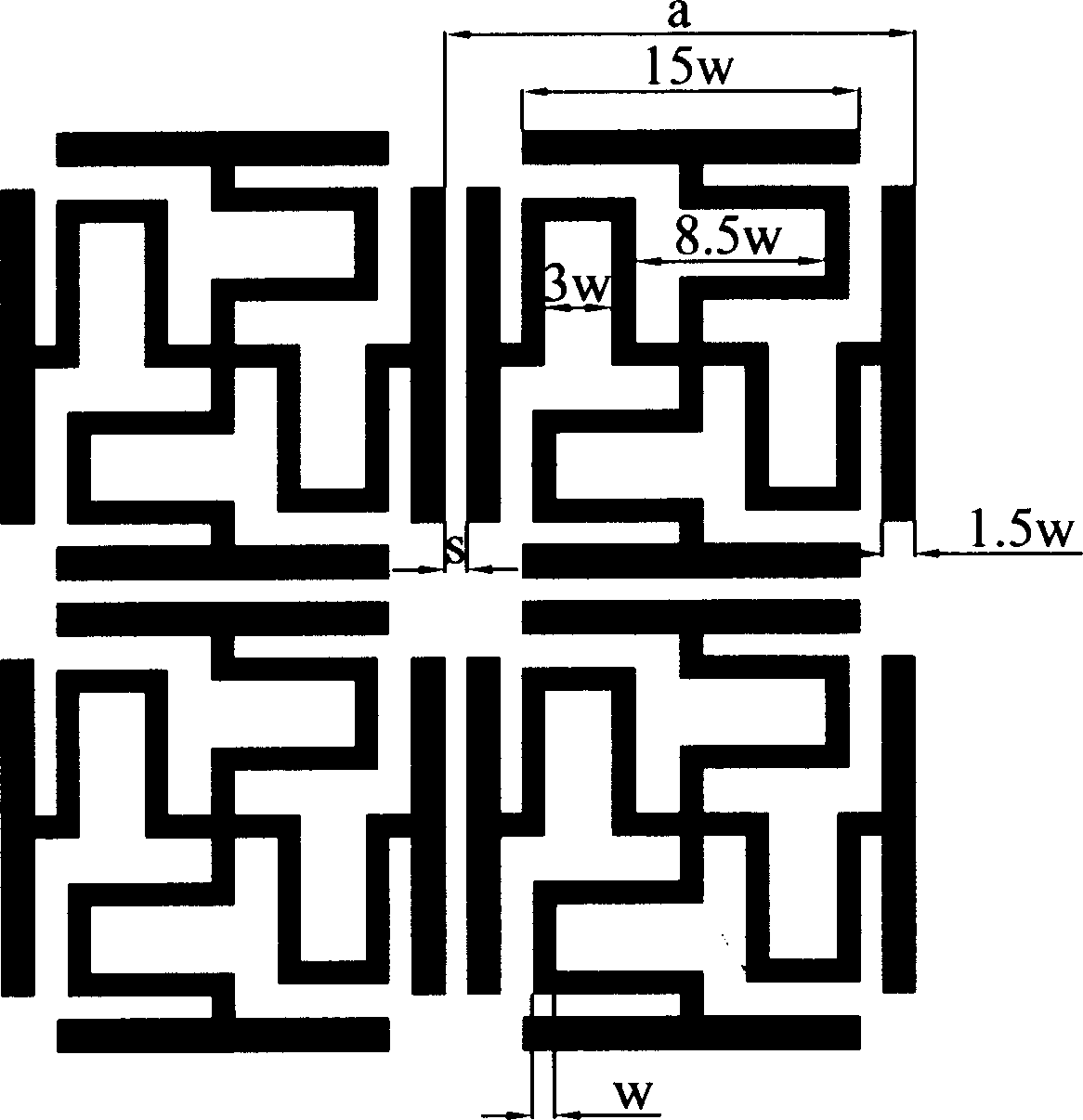 Micro band slot array antenna