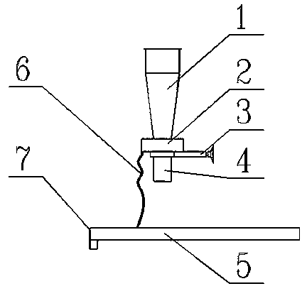 A filter feeding device and method for sponge cadmium