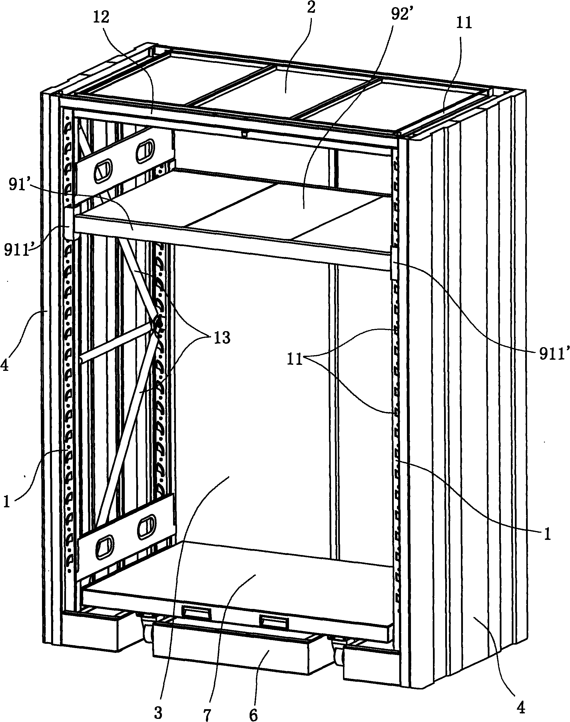 Collection cabinet