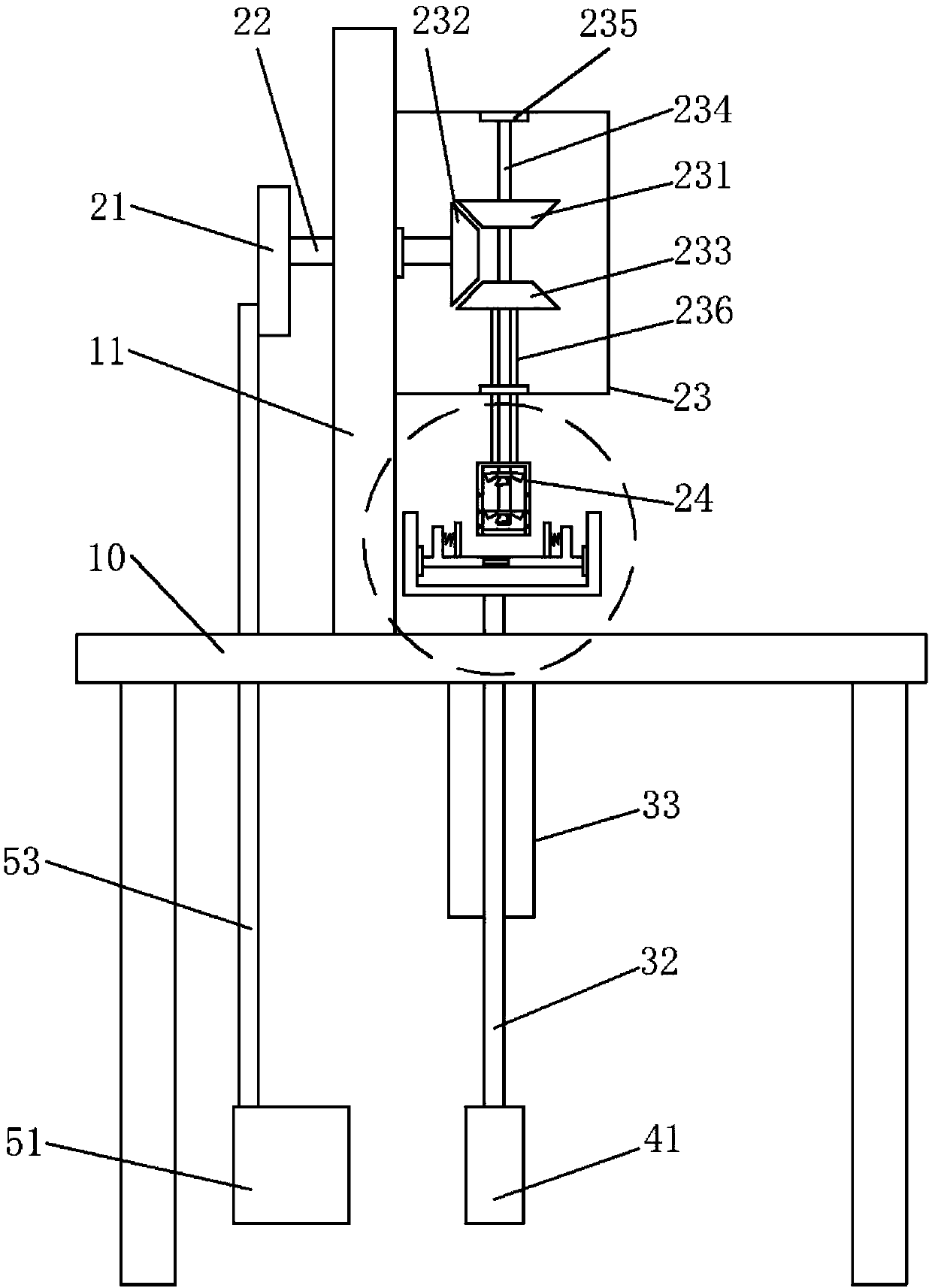 Fitting polishing device and polishing method