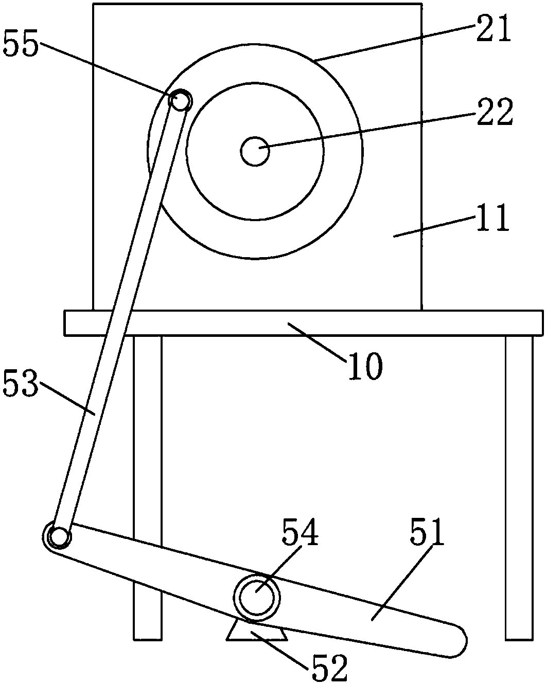 Fitting polishing device and polishing method