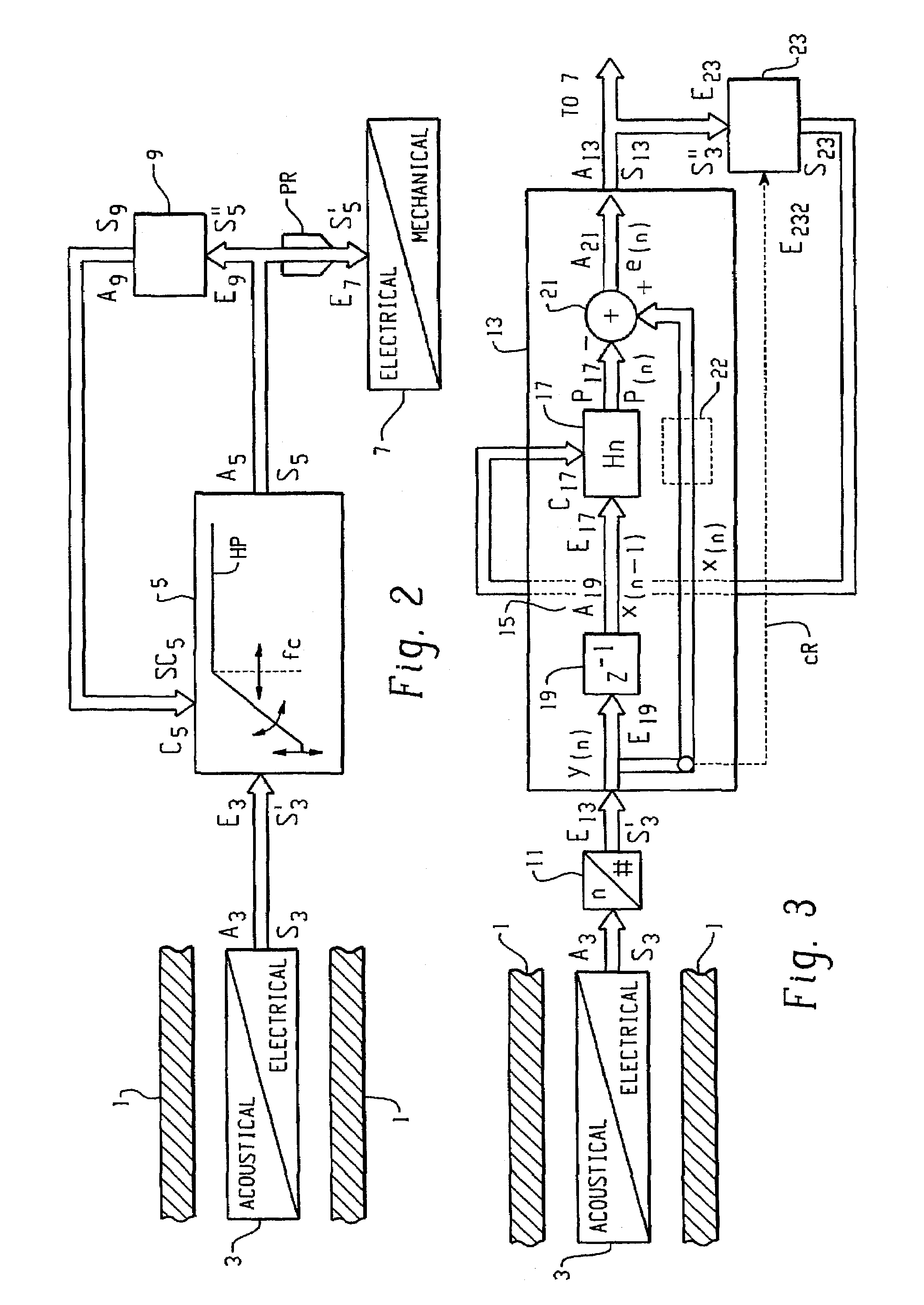 Method for manufacturing acoustical devices and for reducing especially wind disturbances