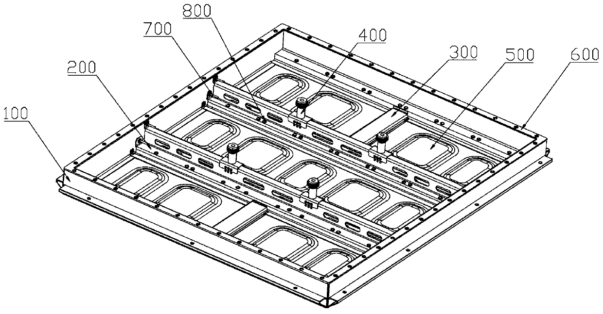 Lower shell of steel-aluminum hybrid battery pack