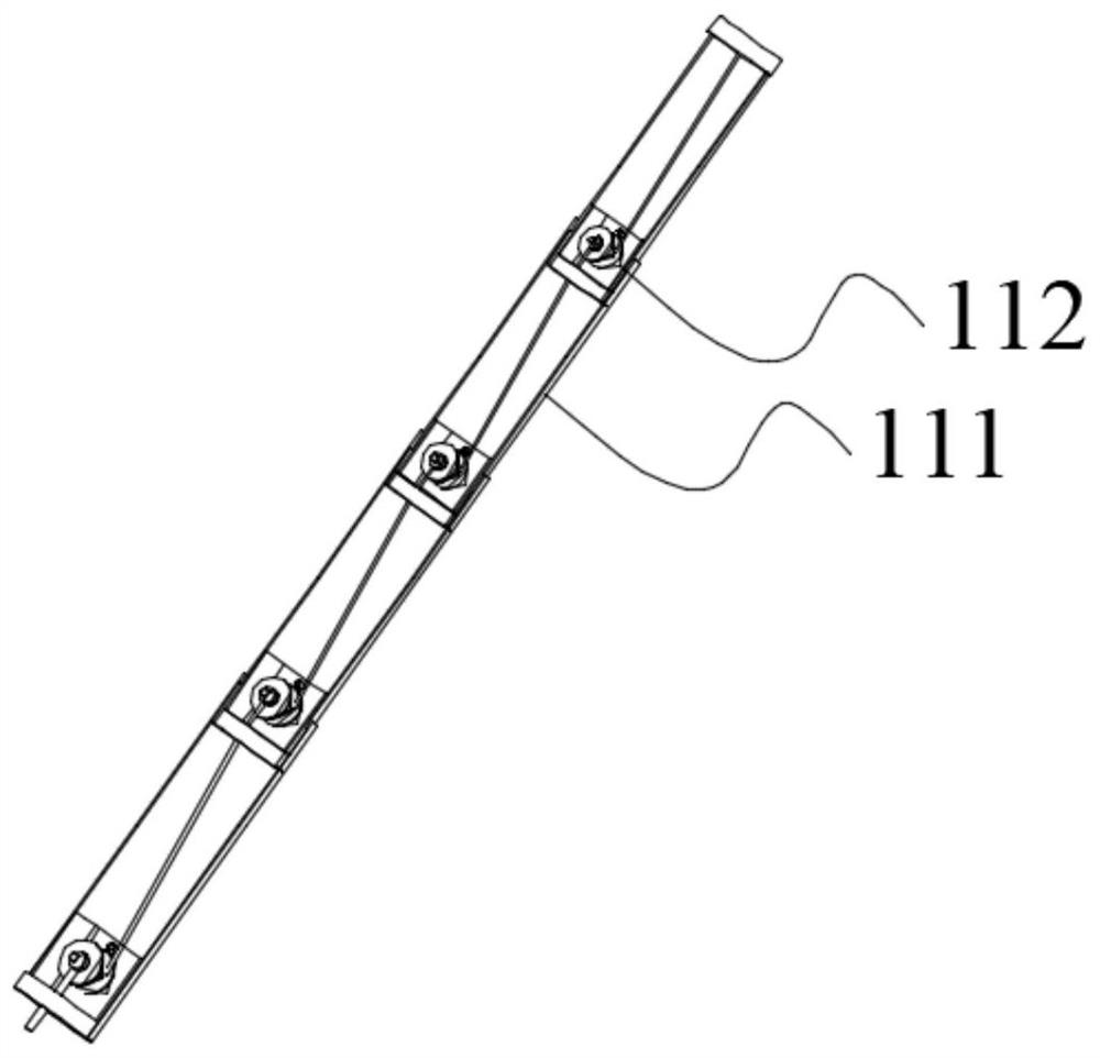 A telescopic mutual inductance current polarity test device