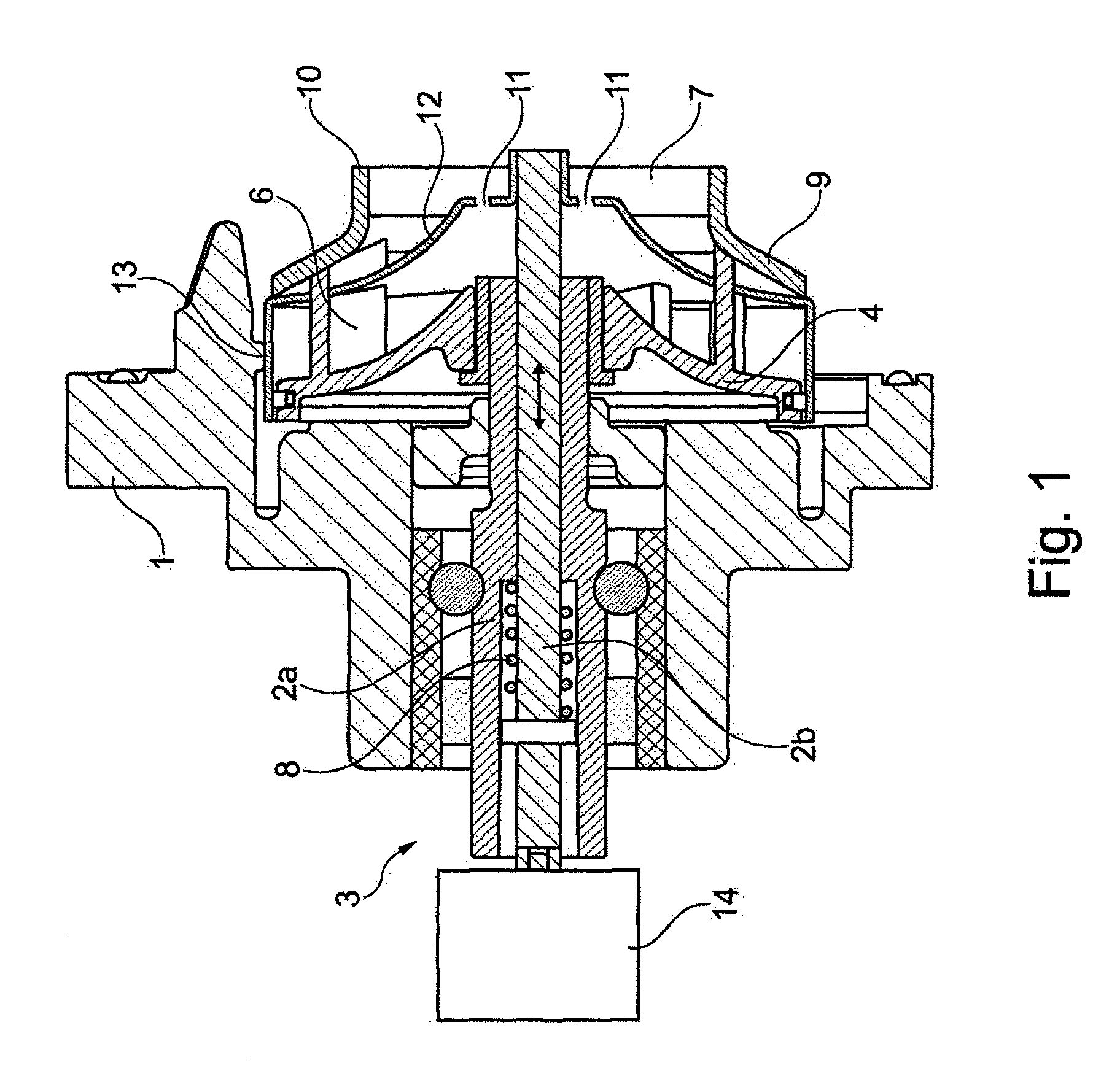 Infinitely adjustable coolant pump