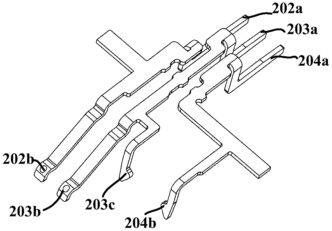 Photoelectric linkage port card holder for communication