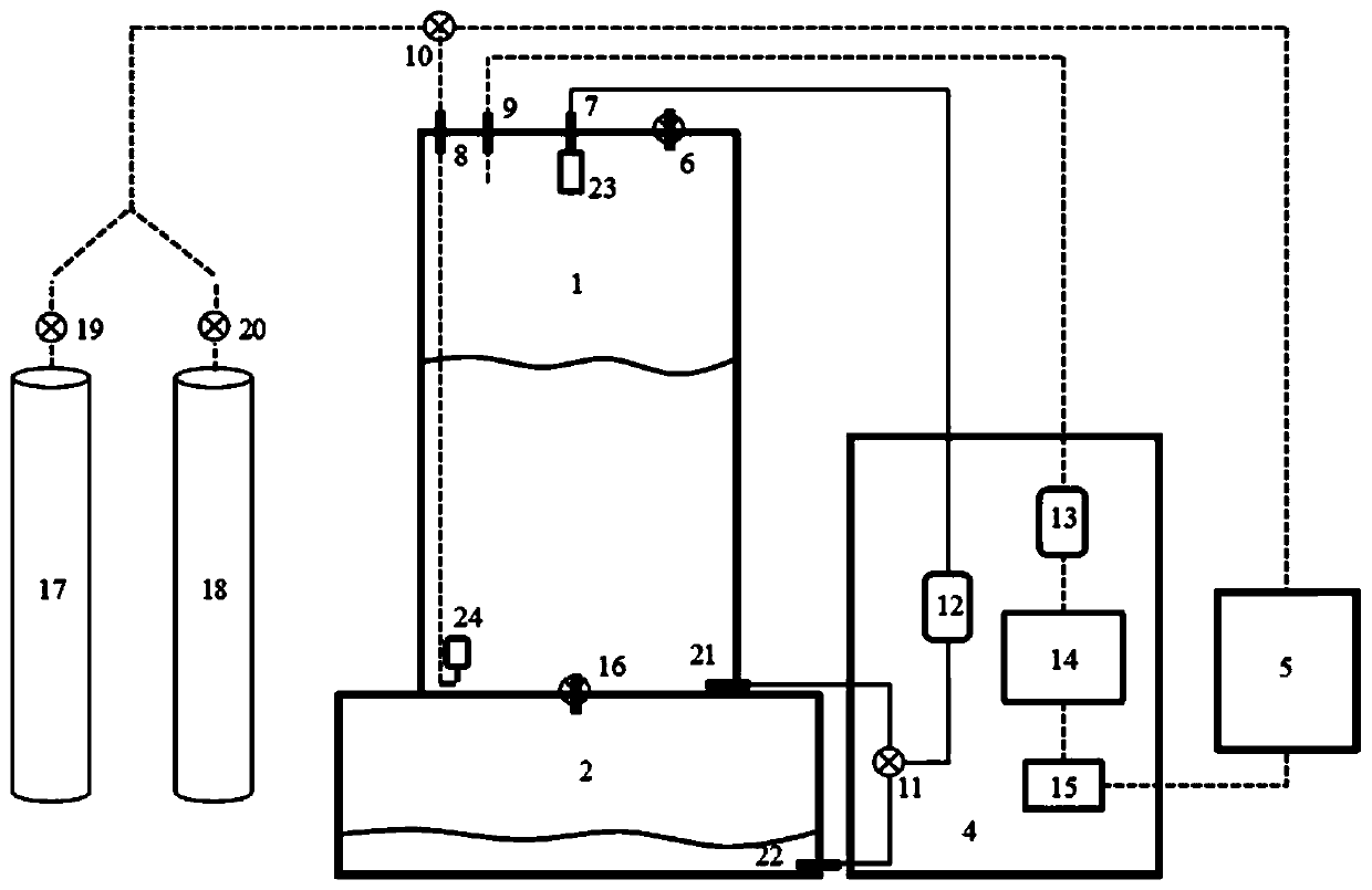 High-precision and high-efficiency calibration device and method for seawater carbon dioxide sensor