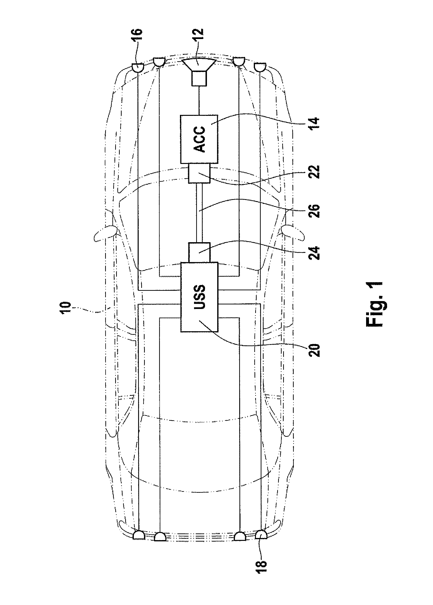 Distance controller with automatic stop function