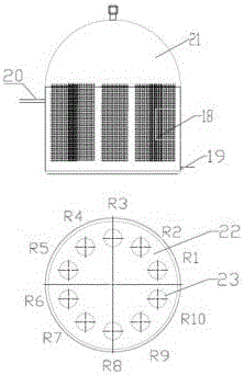 Running water type toxicity test device for daphnia magna