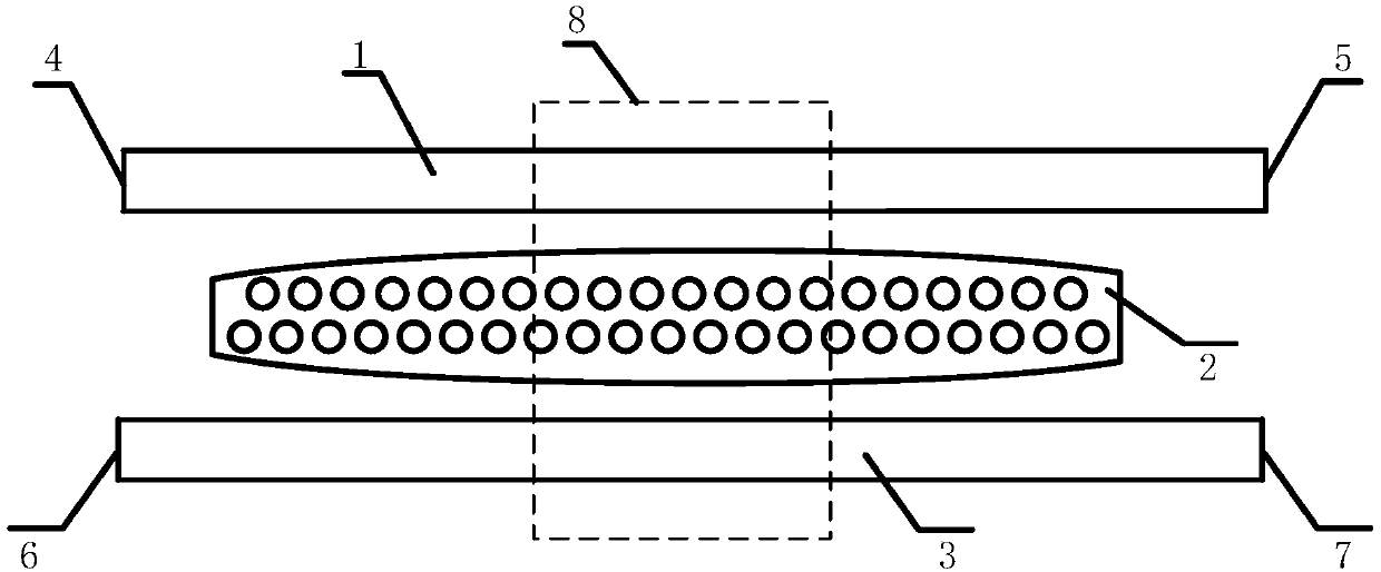 Uplink and downlink filters based on single anti-symmetric multimode periodic waveguide micro-cavity