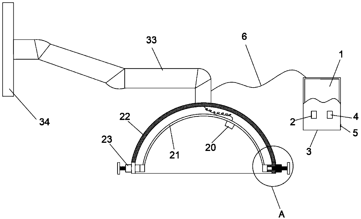 Automatic brain tumor thermo-therapeutic apparatus