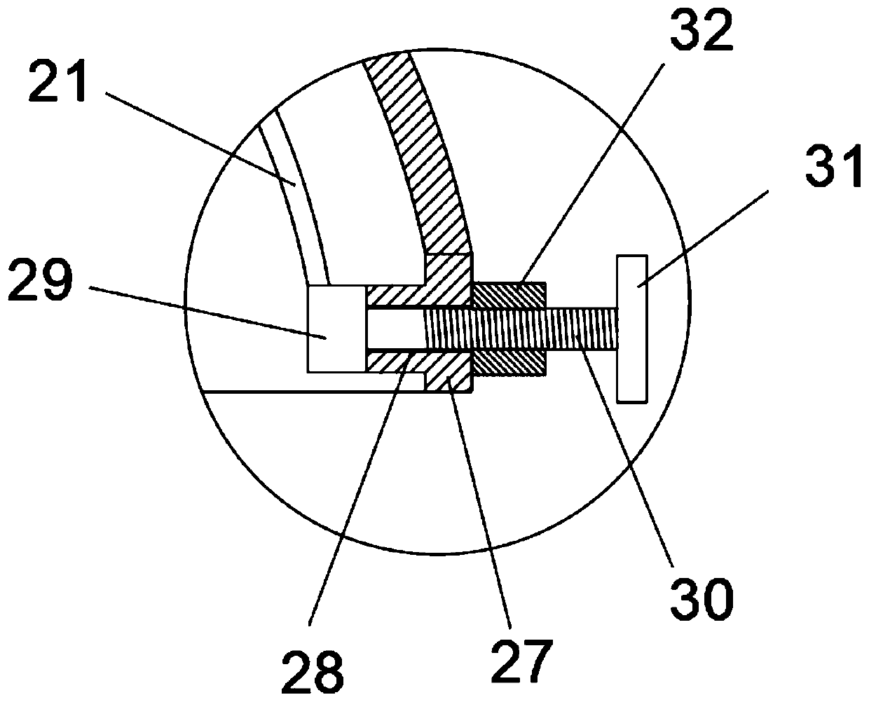 Automatic brain tumor thermo-therapeutic apparatus