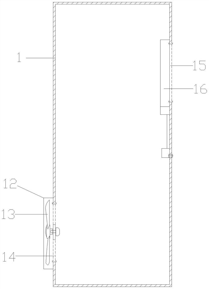 Electrical protection box for lifting equipment