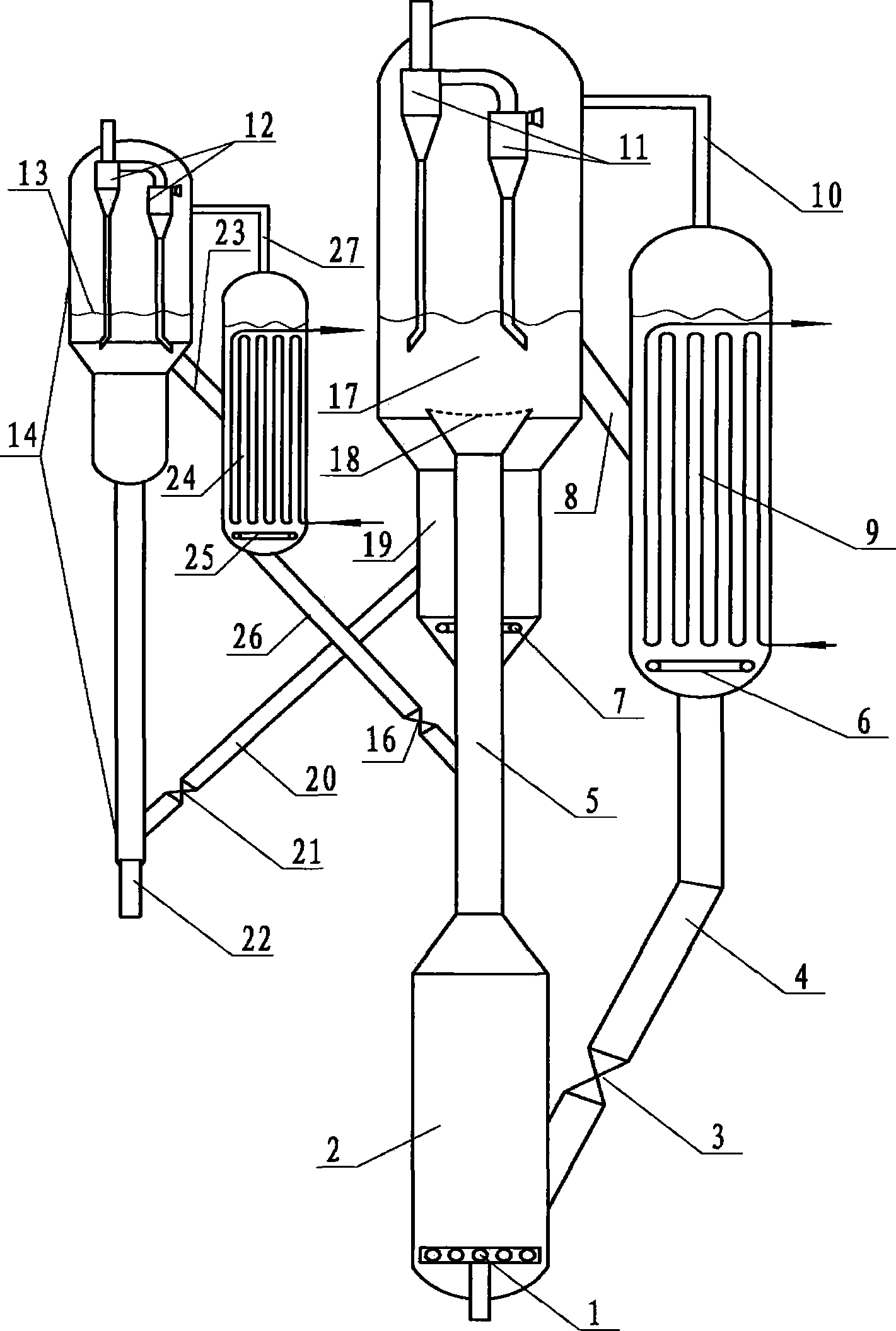 Method for preparing light olefins from alcohols