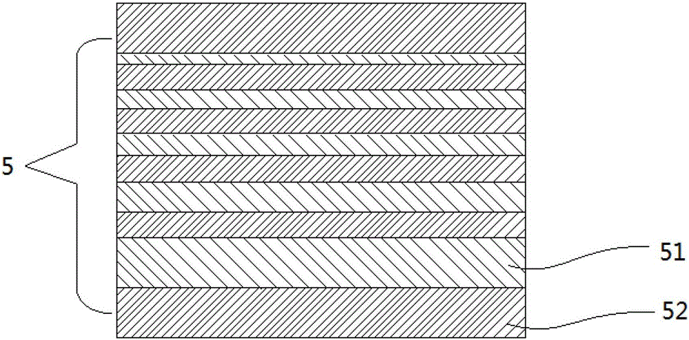 Strained superlattice tunnel junction ultraviolet led epitaxial structure and its preparation method