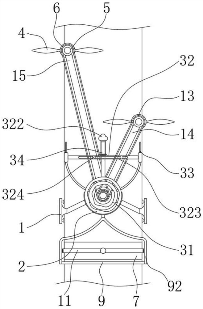 Building thermal insulation composite plastic plate trimming device